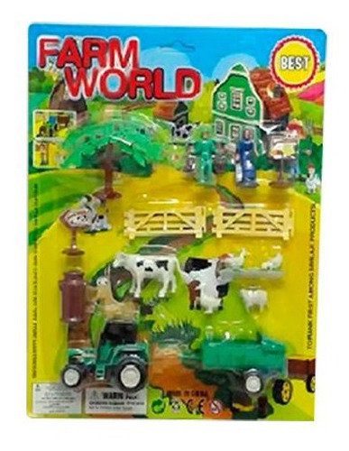 Set De Granja Chico En Blister