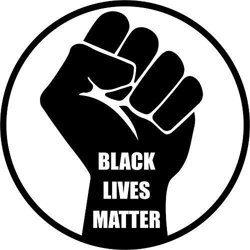 Pegatina Del Símbolo Del Puño De Black Lives Matter  ...