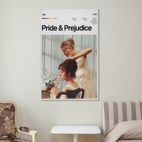 Vintage Movie Pride And Prejudice Poster 13 Wall Art