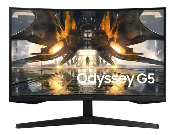 Monitor Gaming Samsung 27 Odyssey G5 165hz Wqhd Curvo Cuotas