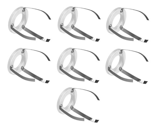 Kit 7 Adaptador Com Garras Para Refletor Led Pratic Sodramar