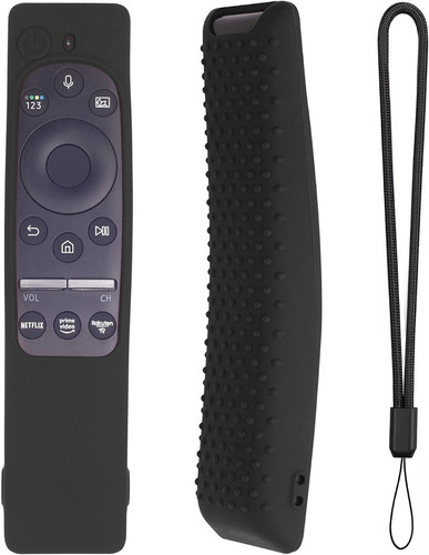 Imagen 3 de 5 de Funda Protector De Control Samsung Curvo Moderno + Sujetador