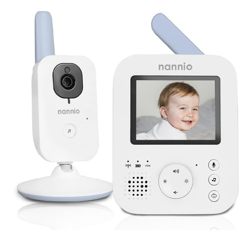 Nannio Baby Monitor Hero2 Video Baby Monitors Con Cámara Y A