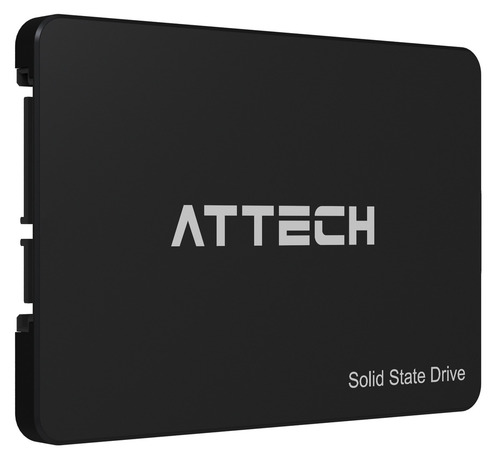 Imagen 2 de 4 de Disco Sólido Ssd Interno Attech At422 128gb Negro