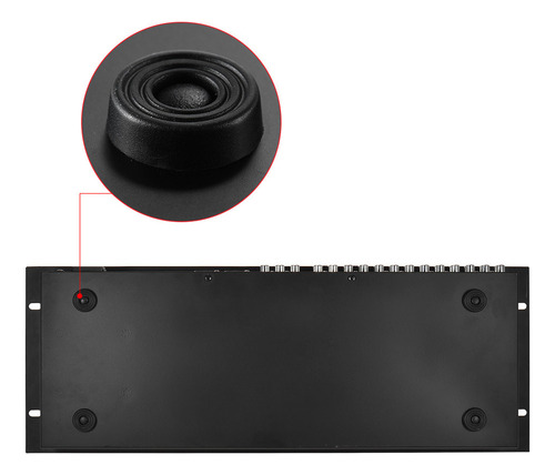 Mezclador Estéreo Profesional De 5 Canales Para Dj Con Monta