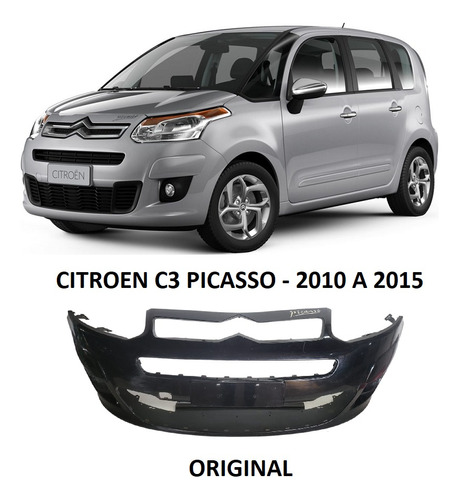 Parachoque Dianteiro Citroen C3 Picasso 2010/2015 Recuperado