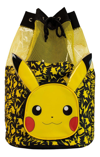 Pokemon Bolsa De Natación Pikachu Para Niños, Multi Colorido
