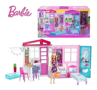 Barbie Casa Glam Original Y Nueva Mattel Incluye Muñeca