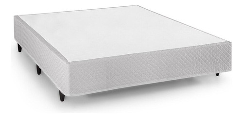 Box Cama Desmontável Casal Core, Off White, 39x138x188 Cm Cor Off White