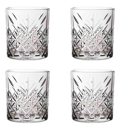 Juego De 4 Vasos Tequileros Timeless 2 Oz Pasabahce Color Transparente