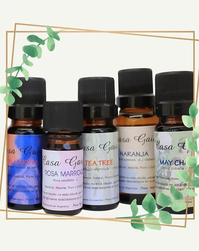 Aceite Esencial De Lemongras 50 Gr. Casa Gaia