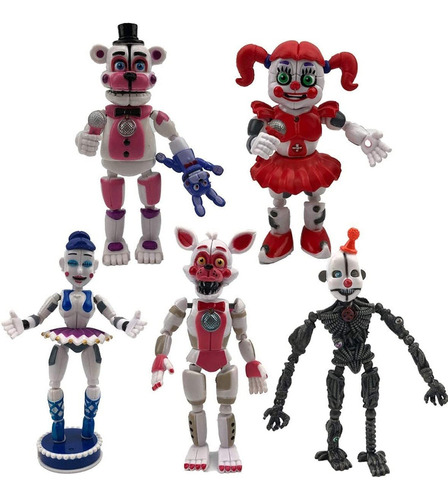 5 Piezas Fnaf Five Nights At Freddy's