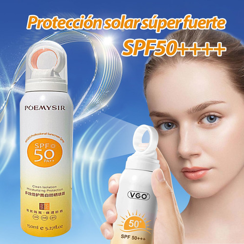 Blanqueamiento Spray Protector Solar Invisible Fps 50+ 150ml