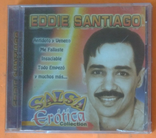 Eddie Santiago Cd Salsa Erótica Collection Éxitos 2001 Vzla (Usado)