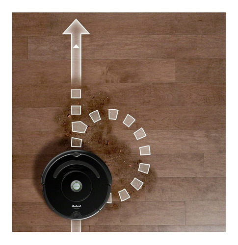 Aspiradora robot iRobot 600 Roomba 675 negra 120V/240V