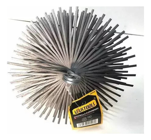 Escobilla Limpiador De Chimeneas De 6 Pulgada Redonda 14,7cm