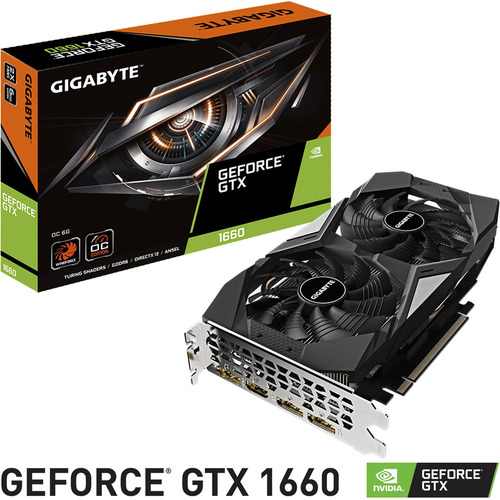 Tarjeta De Video Gigabyte Geforce Gtx 1660 Oc 6gb Gddr5