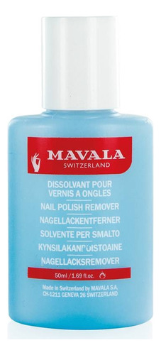 Mavala Nail Polish Azul Removedor De Esmalte 50ml