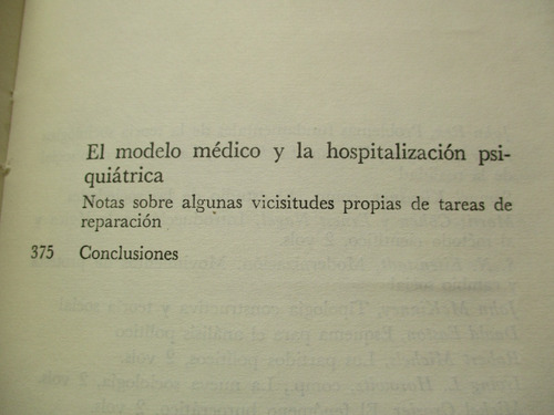 Imagen 5 de 8 de Erving Goffman - Internados (situación Enfermos Mentales)