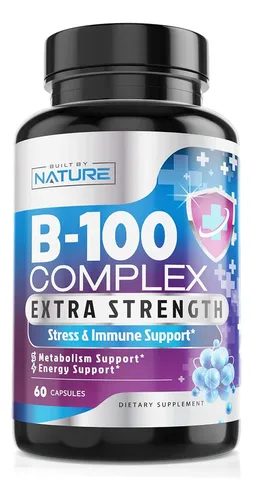 Complejo Vitaminico B 60cap Built By Nature