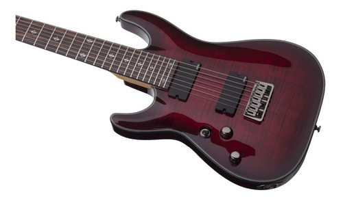 Guitarra Elèctrica  Schecter Damien Elite 7 Zurda 7 Cuerdas