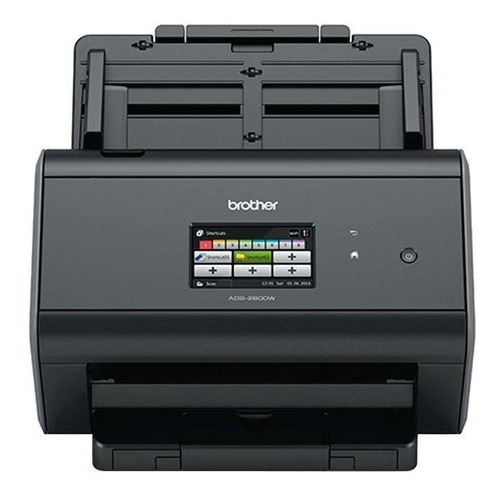 Escaner Brother Ads-2800w Usb Ethernet Wifi 600dpi Duplex Color Negro