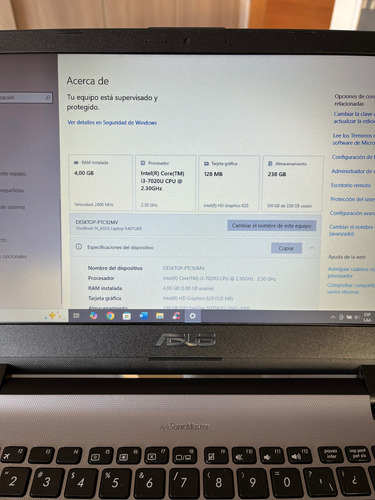 Notebook Asus Vivobook 14 X407uar (Usado)
