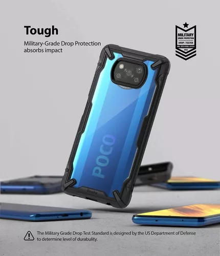 Funda Xiaomi Poco X3 / X3 Pro / X3 NFC transparente reforzada