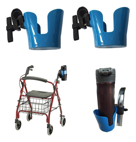 New Portavasos Universal De 2 Piezas For Silla De Ruedas