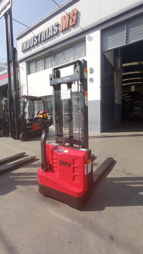 Imagen 8 de 11 de Apilador Eléctrico Jmv Es10 - 1000kg 3 Mts