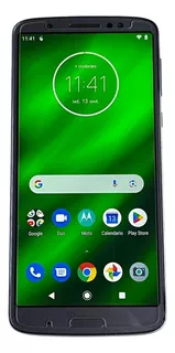 Moto G6 Plus 4 Gb Ram Libre 64 Mb Celeste Metalizado