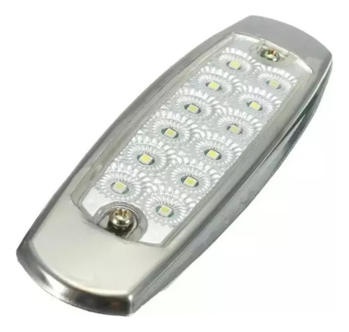 Foco Luz Lateral Led Bi-volts Trocha Borde Metálico X 5 Und