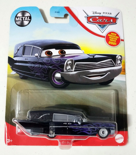 Disney Cars Metal Hot Rod Steve Hearsell