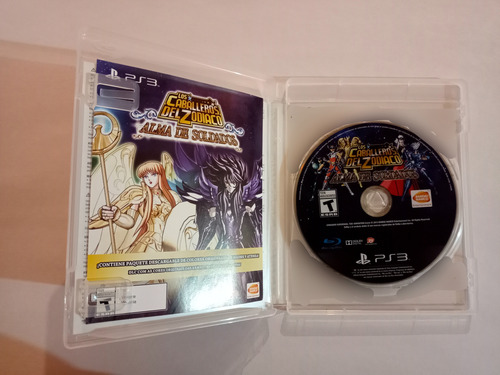 Los Caballeros Del Zodiaco Alma De Soldados Ps3 Impecable (Usado)