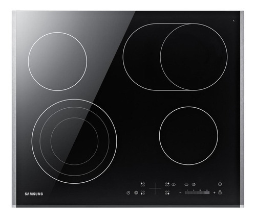 Imagen 1 de 2 de Anafe eléctrico Samsung CTR264 negro 220V
