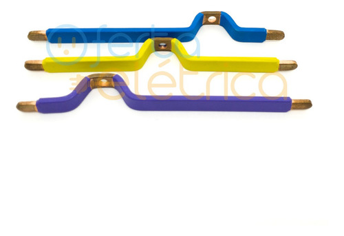 Derivação De Cobre Fase R/s/t 35a 12cm Az Am Li 1000un Mceig
