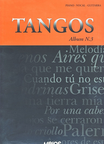 Tangos Album N3 Melos