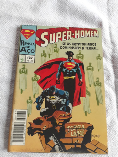Gibi Antigo Super-homem 137 De 1995 Se O Kryptonianos Domina