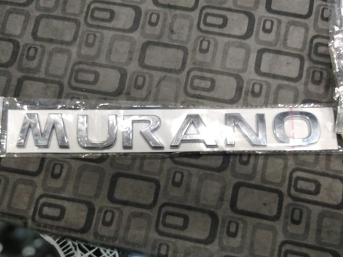 1 Emblema Murano De Nissan Modelo Viejo Repuesto Generico 