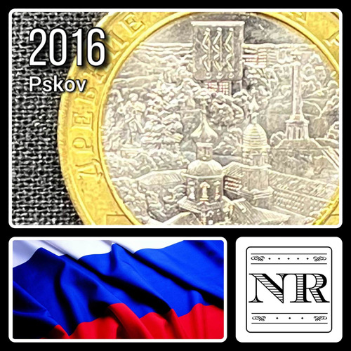 Rusia - 10 Rublos - Año 2016 - Y #1731 - Velikiye Luki
