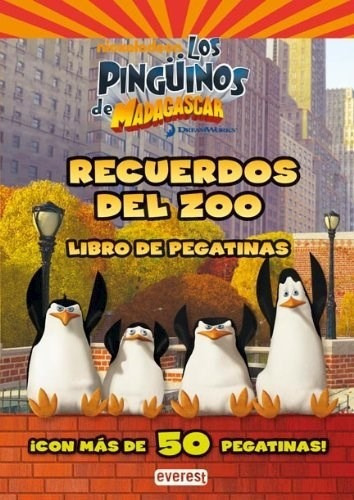 Recuerdos Del Zoo Con Pegatinas, De Vários. Editorial Everest, Tapa Blanda En Español