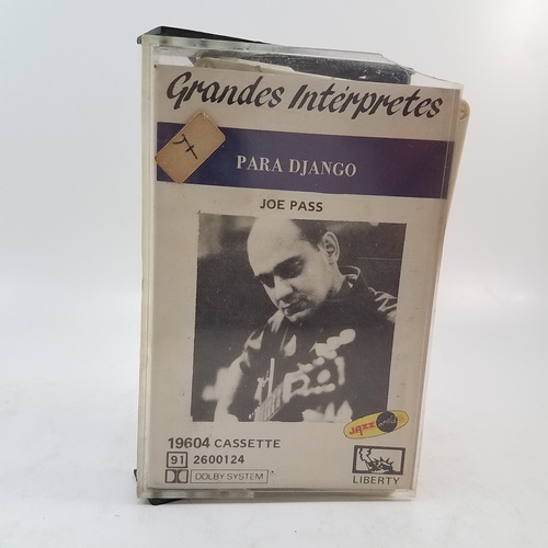 Joe Pass - Para Django - Cassette - Mb