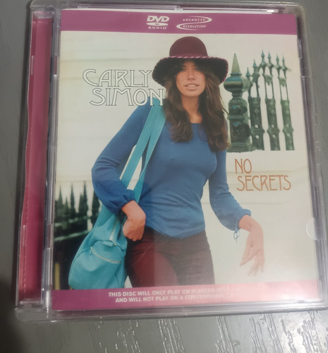 Carly Simon No Secrets ( Dvd Audio )