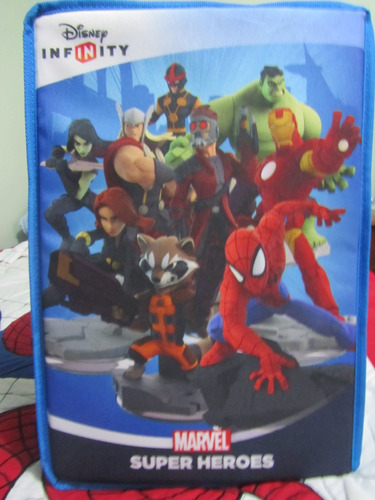 Disney Infinity Ps3 Ps4 Xbox 360 Wii Maleta Figuras Avengers