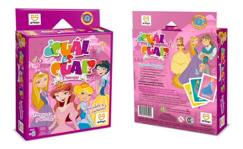 Juego De Mesa Cual Es Cual Princesas Pregunta Adivina Artoys