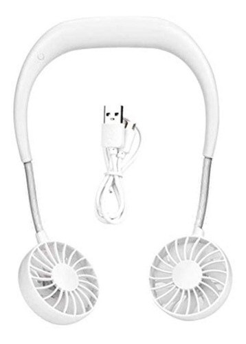 Imagem 2 de 4 de Ventilador Mini Portátil Usb Pendurar Pescoço