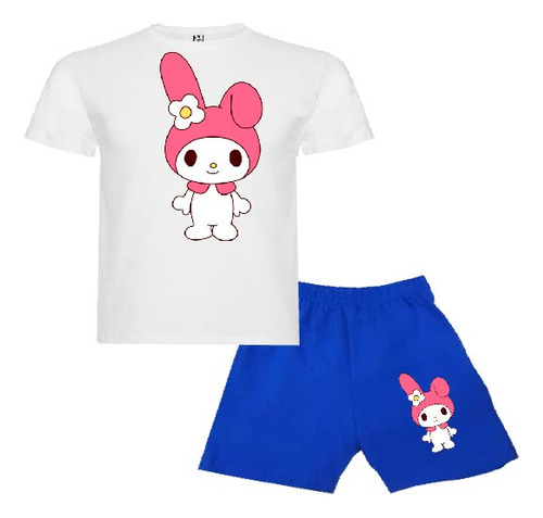 Pijama Corto Niñas Algodon Cinnamoroll Corazón
