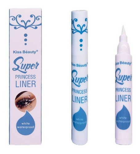 Delineador De Ojos Blanco - Plumon - Super Princess Liner