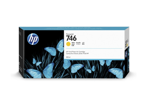 Tinta Hp Lf 746 Amarillo 300 Ml