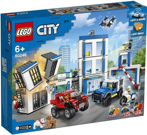 Lego City Delegacia De Policia 743 Peças - 60246